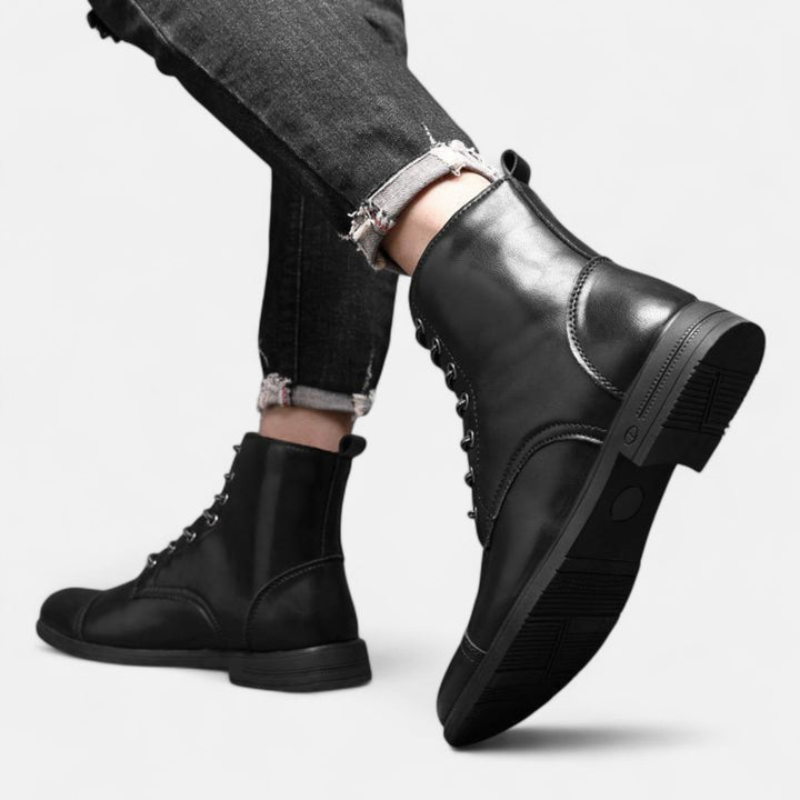Alaric - Luxe Leather Boots