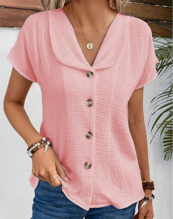 Danielle - Softly Textured Blouse