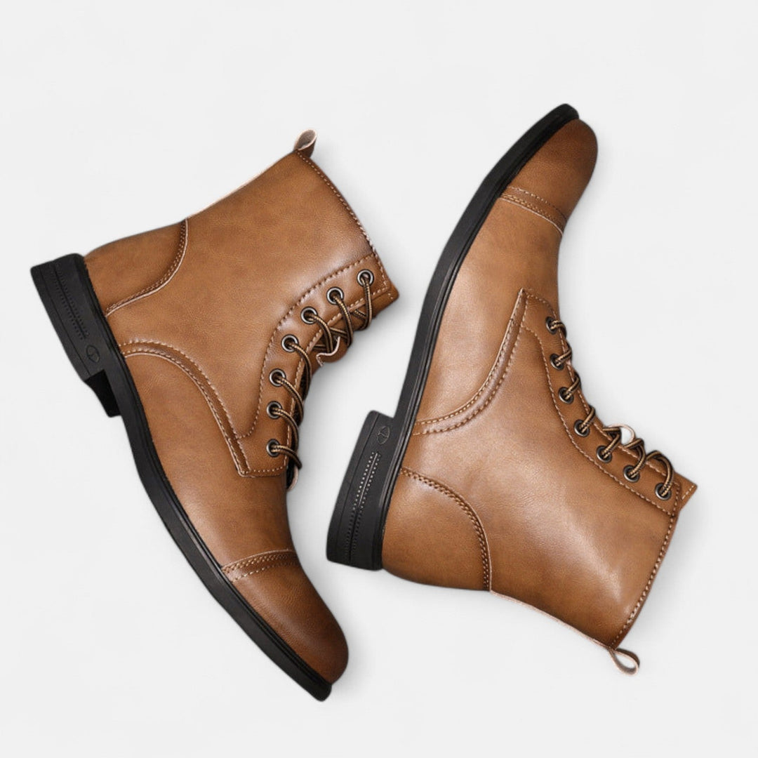 Alaric - Luxe Leather Boots