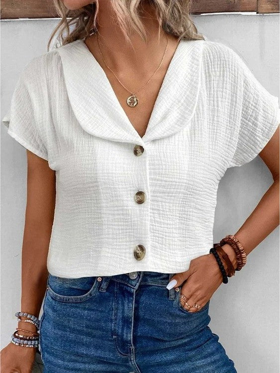Danielle - Softly Textured Blouse