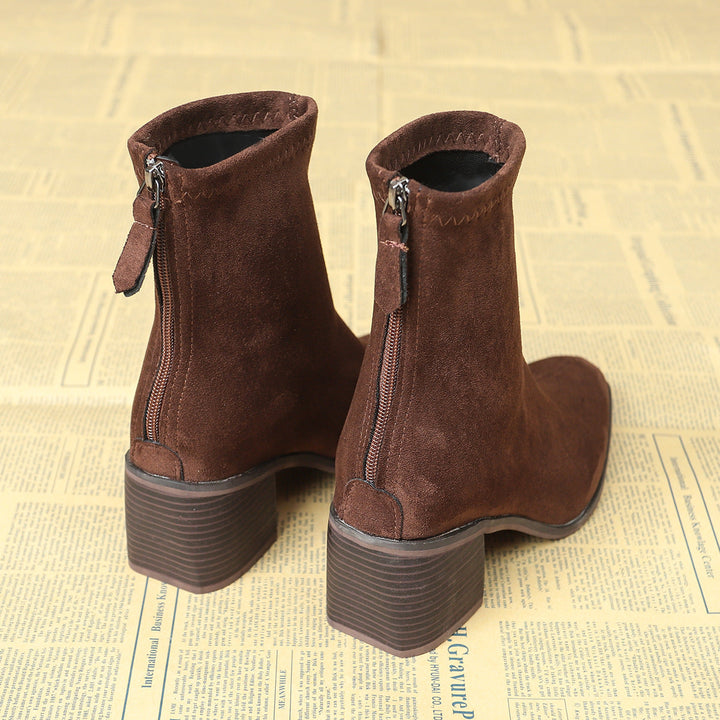 Camila - Silky Suede Boots