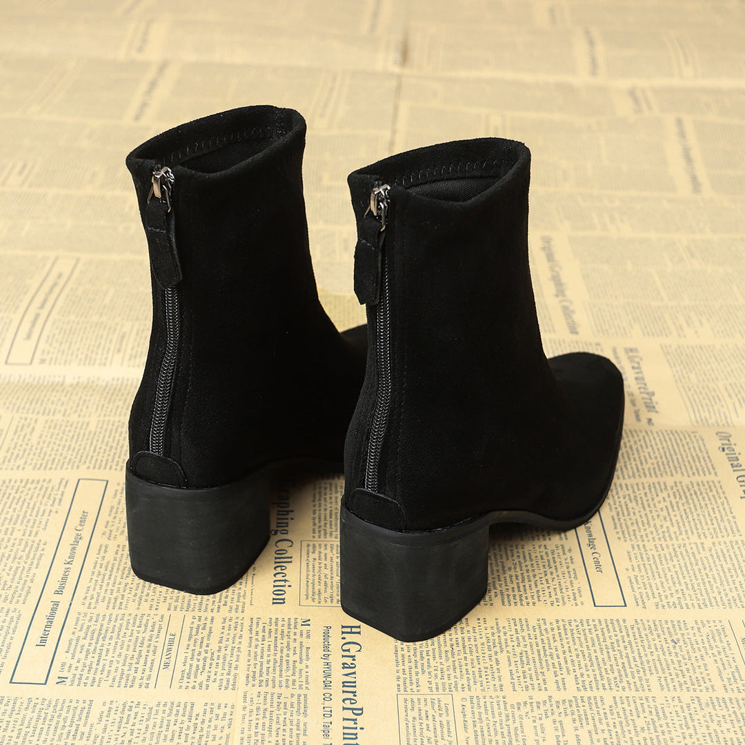 Camila - Silky Suede Boots