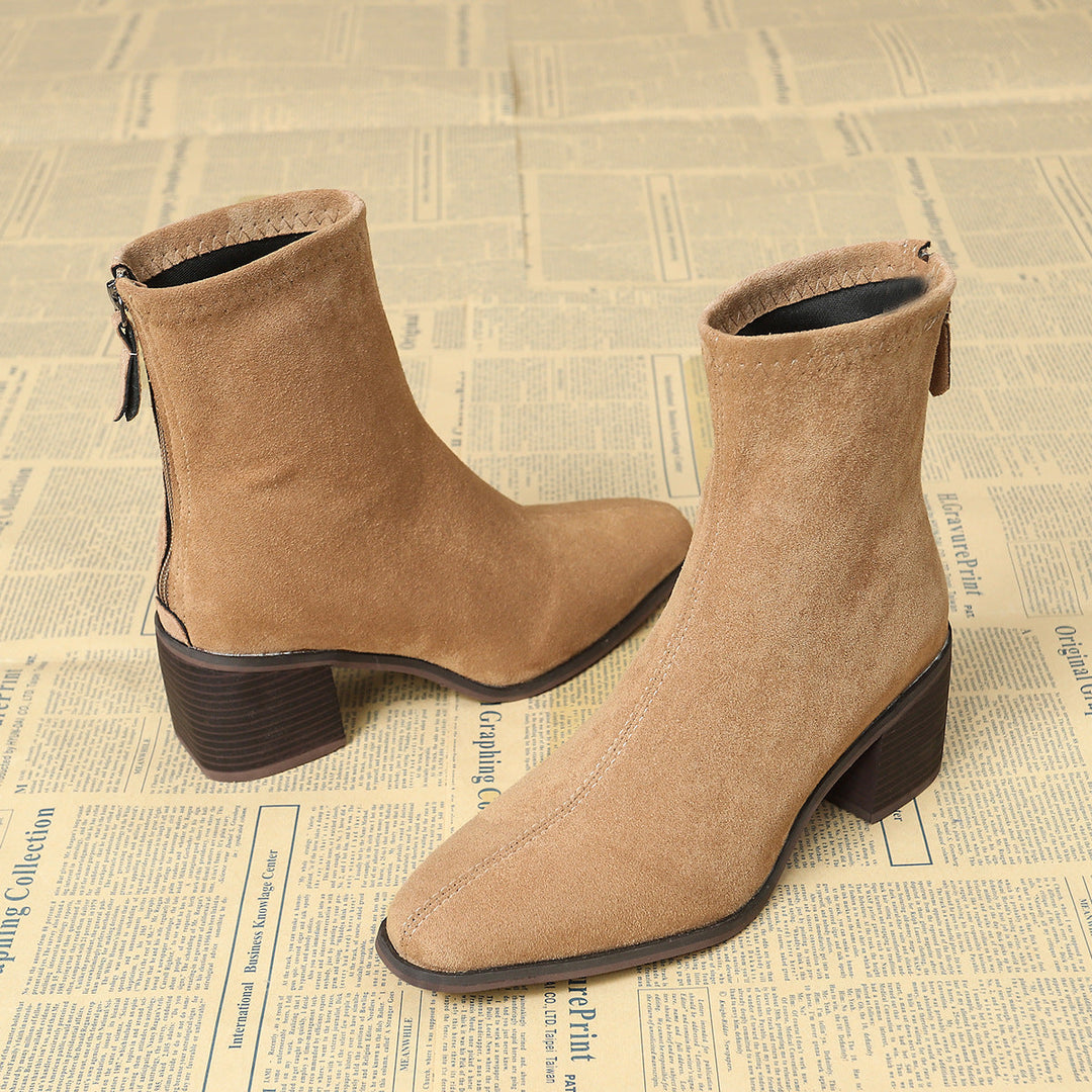 Camila - Silky Suede Boots