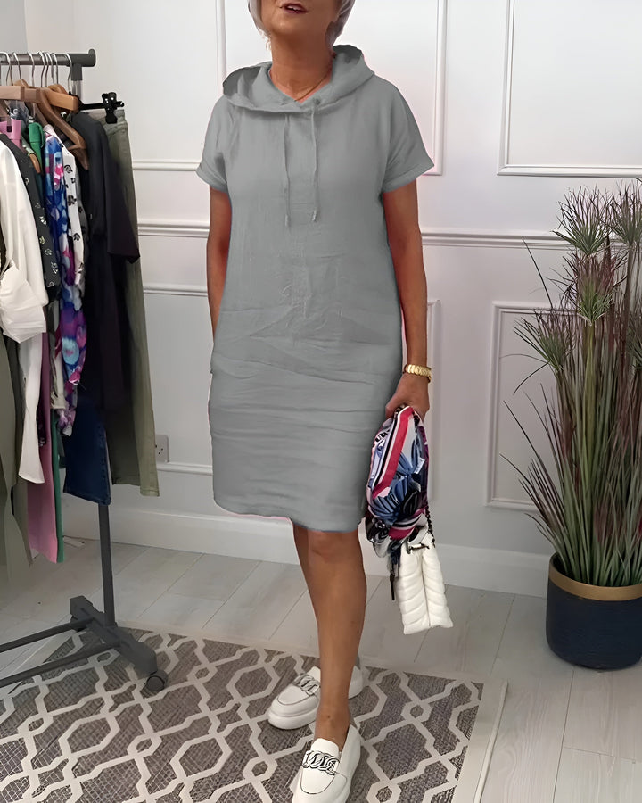 Quorra - Relaxed Hoodie Dress