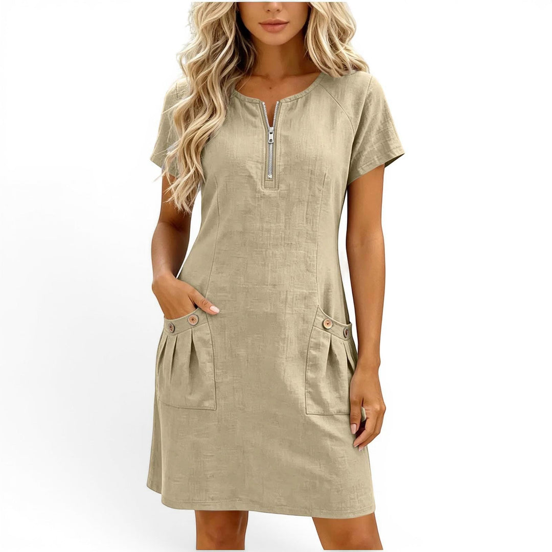 Georgia - Breezy Linen Dress