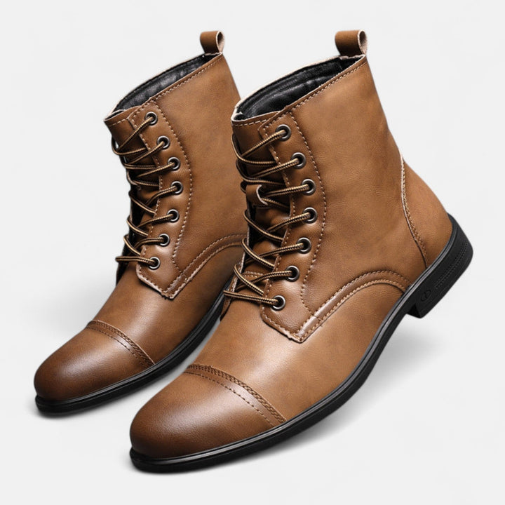 Alaric - Luxe Leather Boots