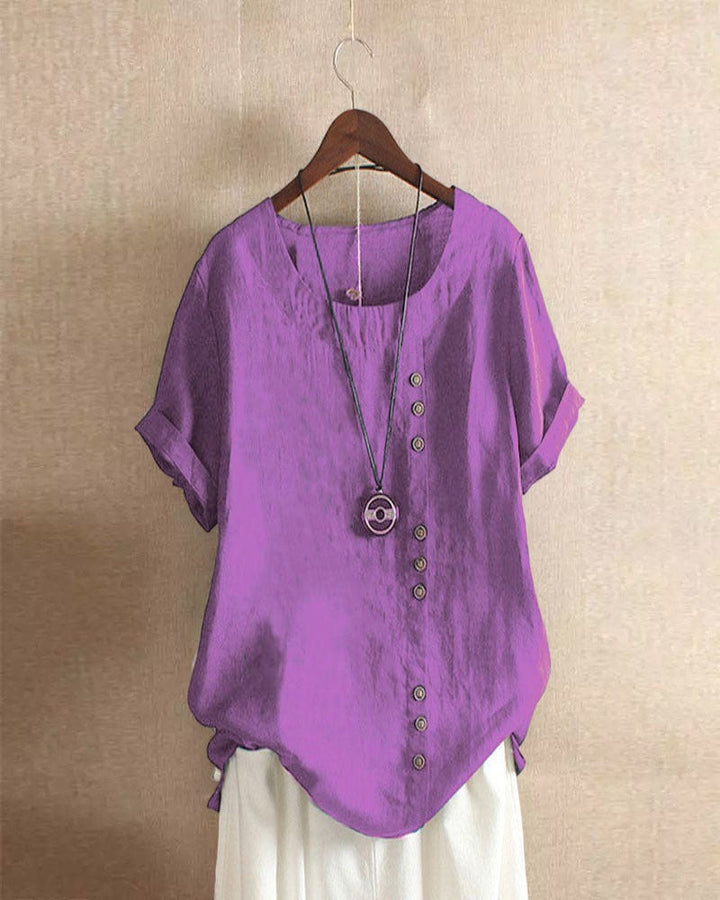 Faye - Airy Cotton Blouse