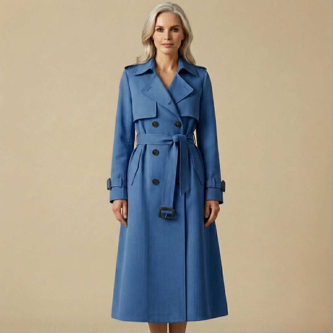 Elizabeth - Polished Cotton Trench