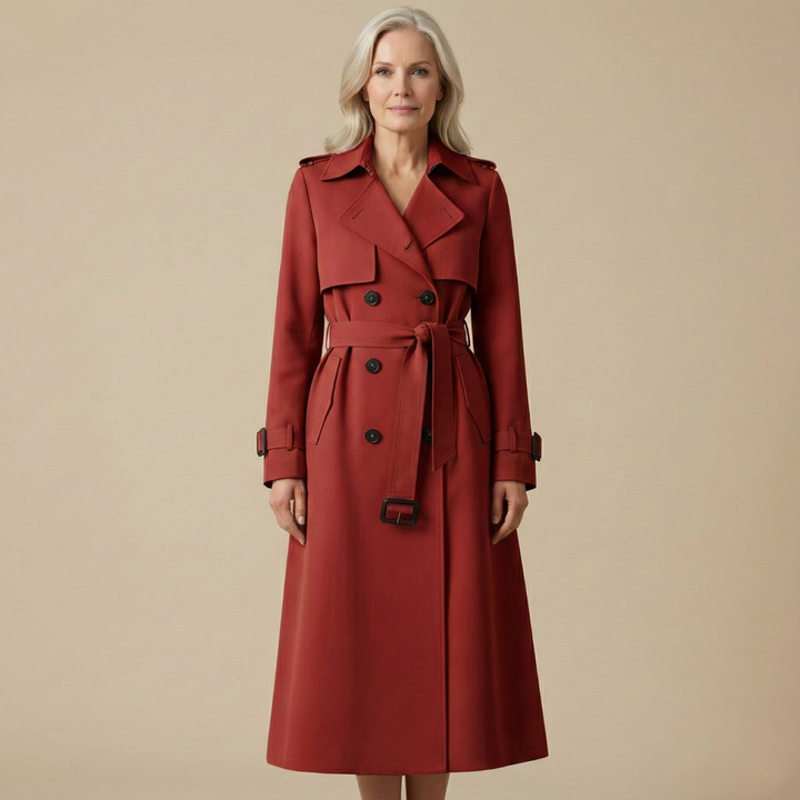 Elizabeth - Polished Cotton Trench