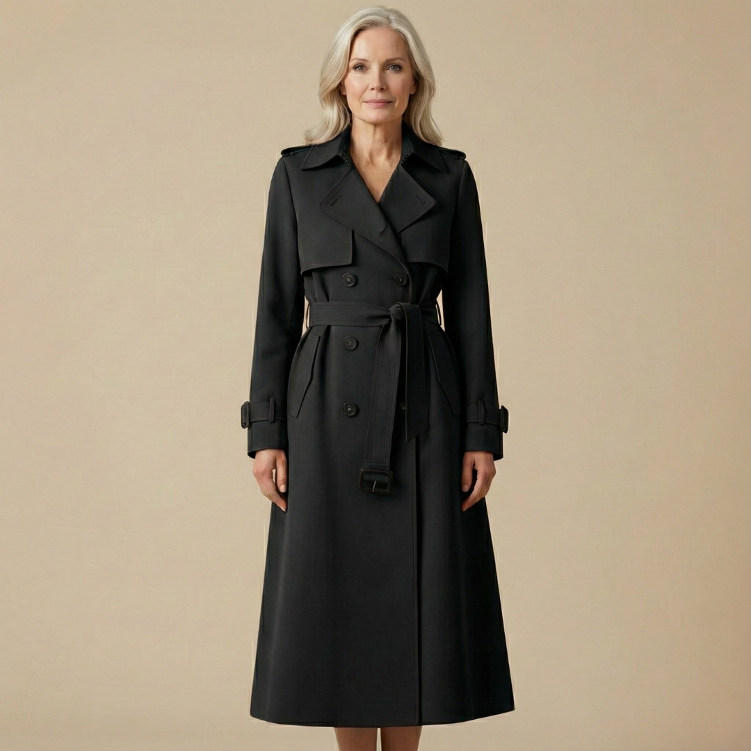 Elizabeth - Polished Cotton Trench