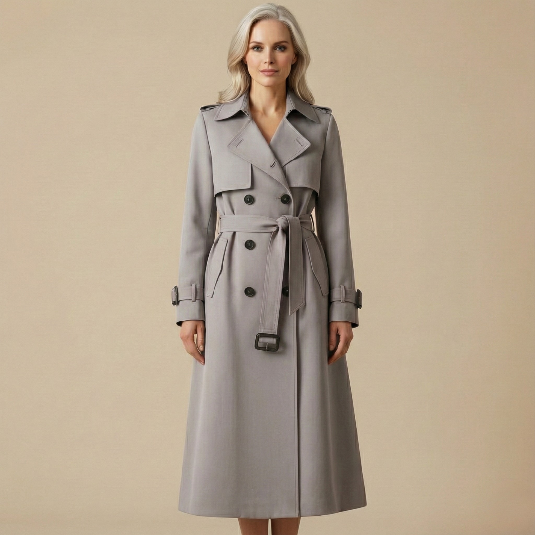 Elizabeth - Polished Cotton Trench