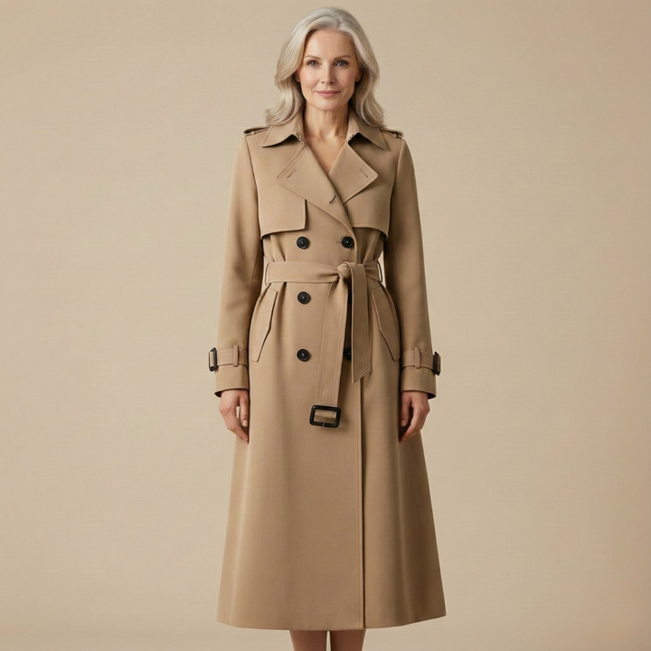 Elizabeth - Polished Cotton Trench