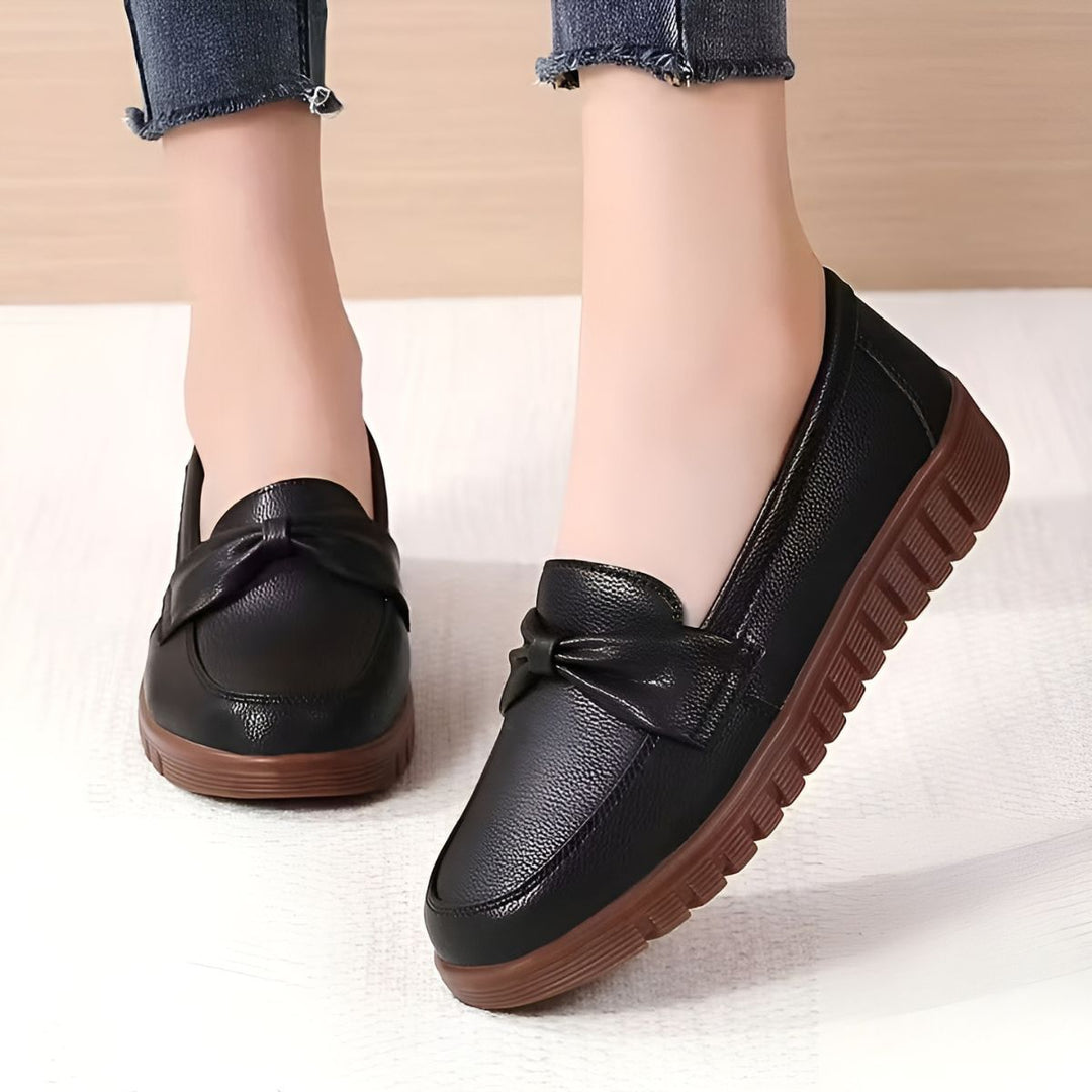 Lauren - Cozy Leather Loafers