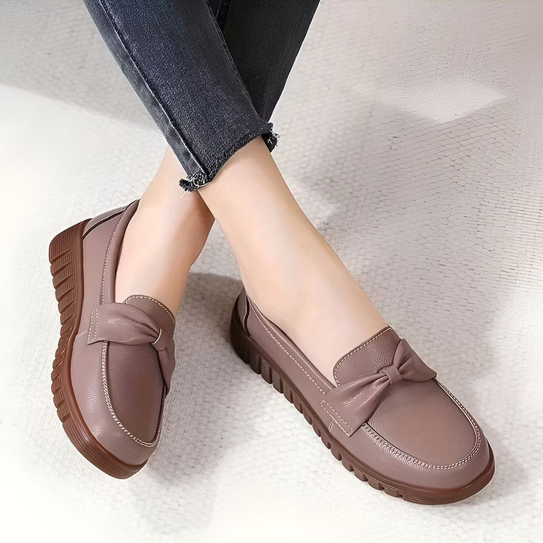 Lauren - Cozy Leather Loafers