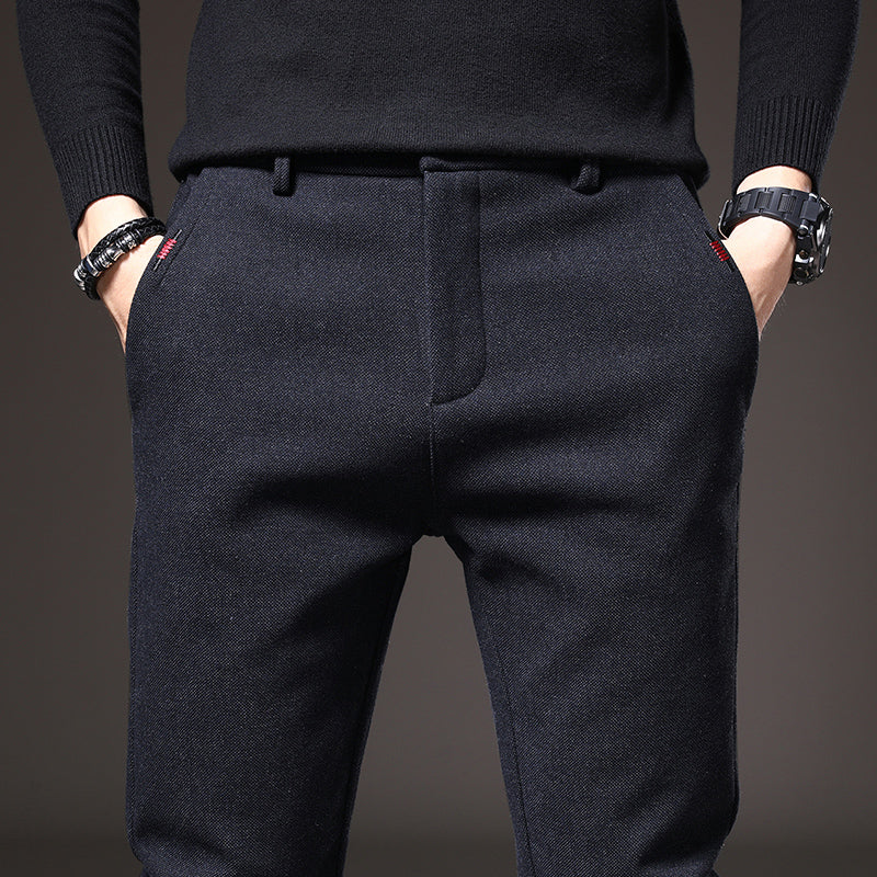 Pierce - Refined Textured Pants