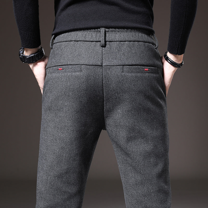 Pierce - Refined Textured Pants