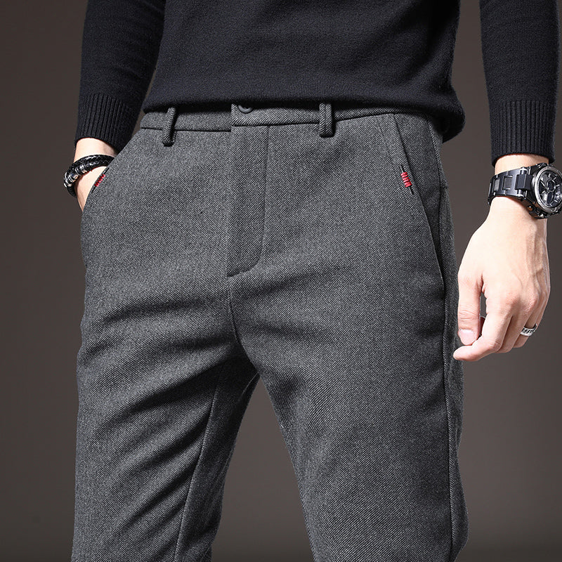 Pierce - Refined Textured Pants