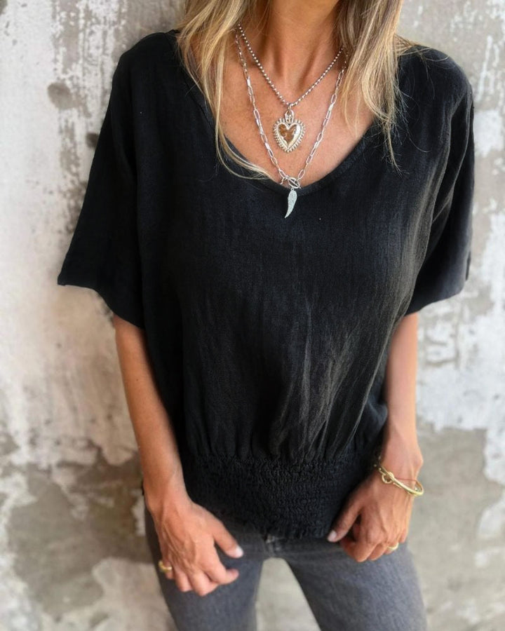 Frances - Breezy Cotton Blouse