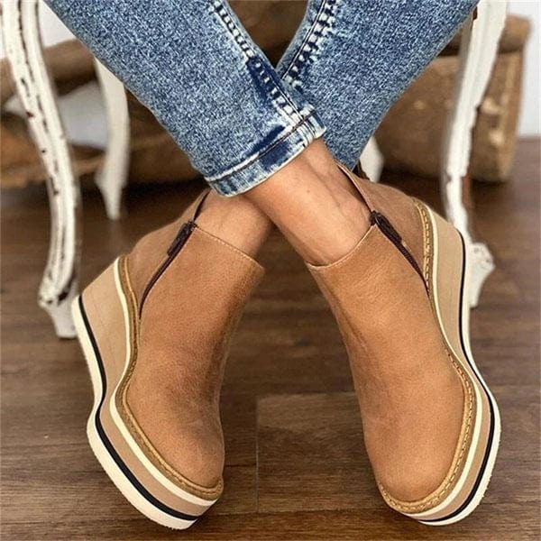 Riley - Chic Suede Ankle Boots