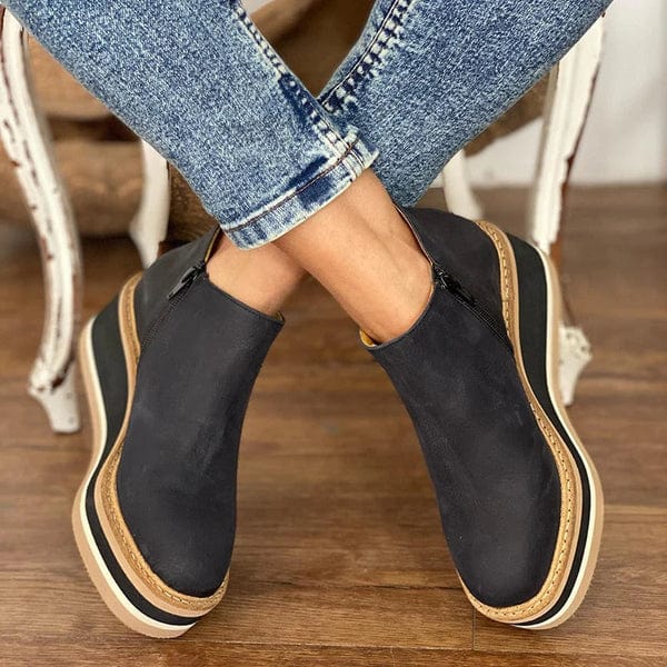Riley - Chic Suede Ankle Boots