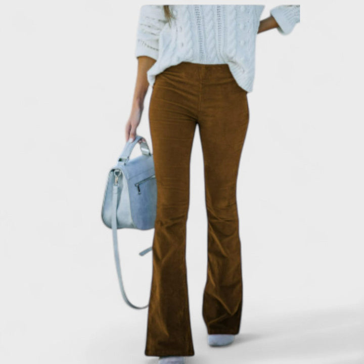 Ramona - Smooth Flared Pants
