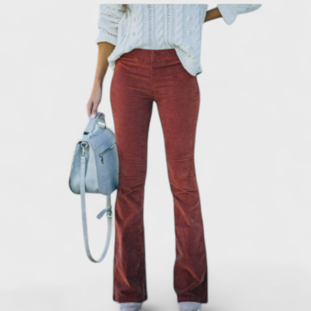 Ramona - Smooth Flared Pants