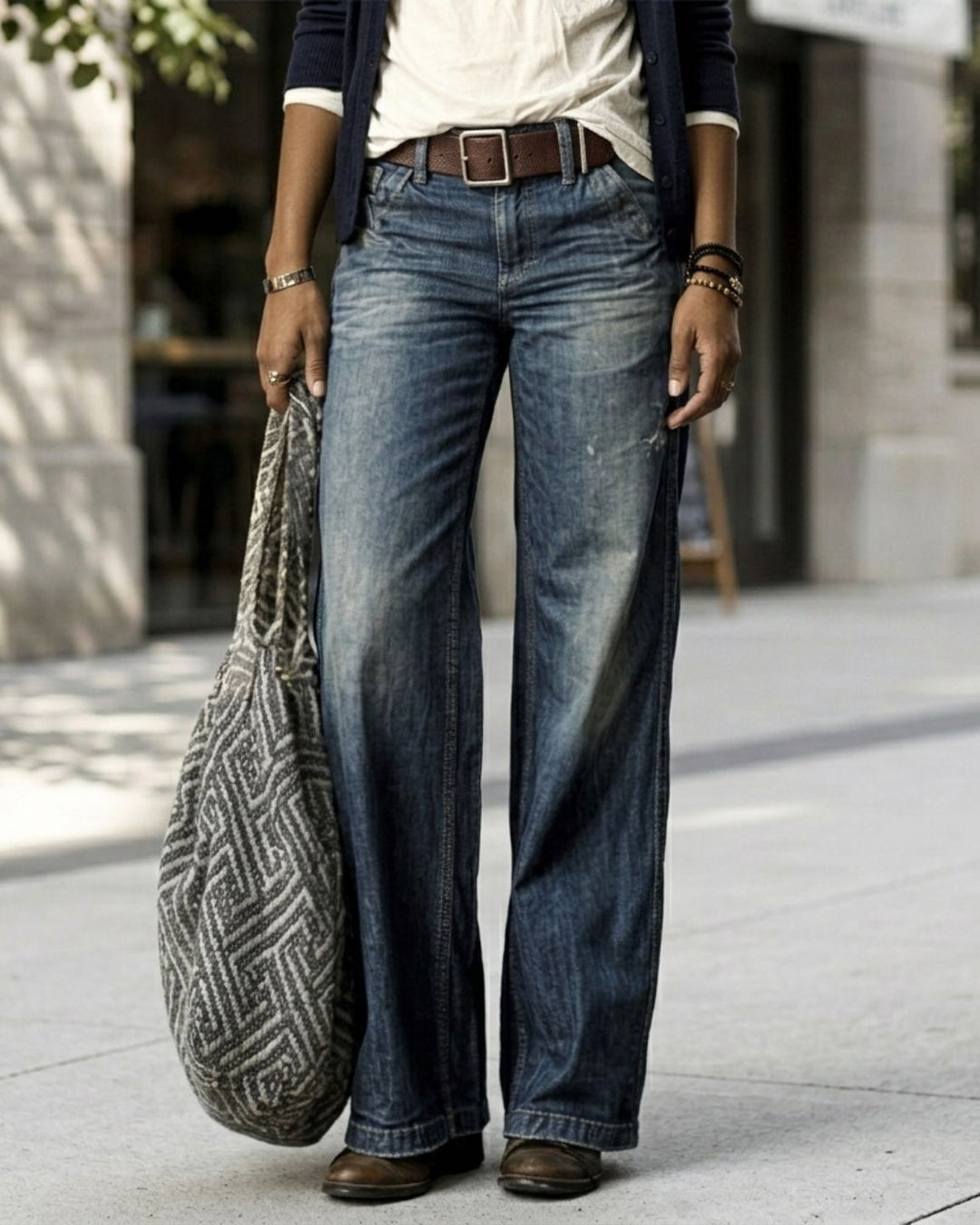Quincy - Relaxed Denim Pants