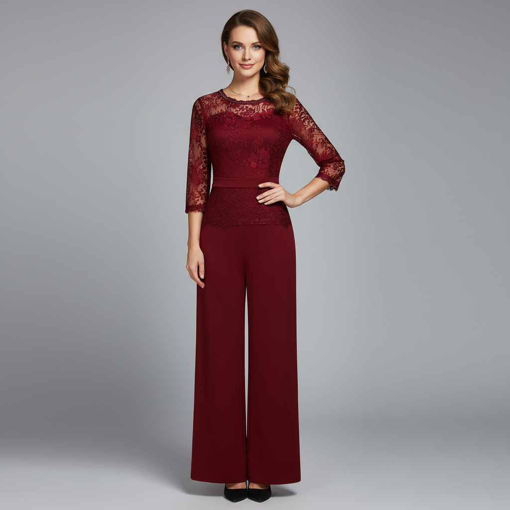 Aleah - Elegant Lace Jumpsuit