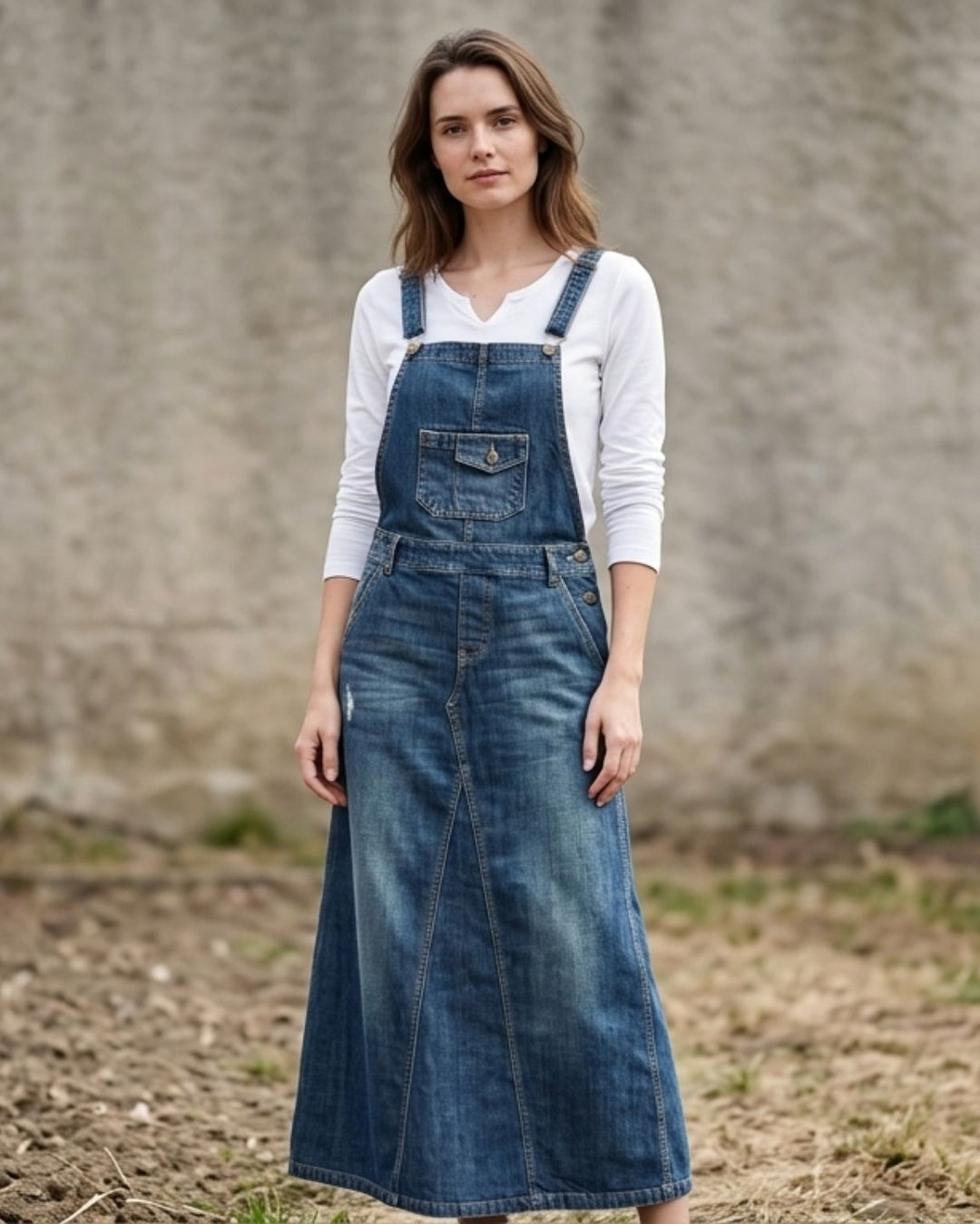 Raven - Relaxed Denim Jumpsuit