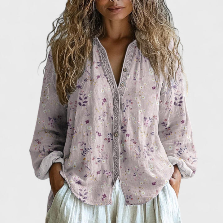 Alana - Effortless Silk Blouse