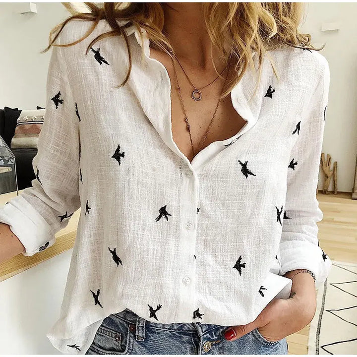 Uriella - Soft Draped Blouse