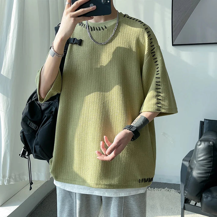 Vaughn - Relaxed Waffle Shirt
