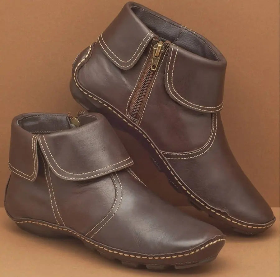 Nevaeh - Relaxed Leather Boots