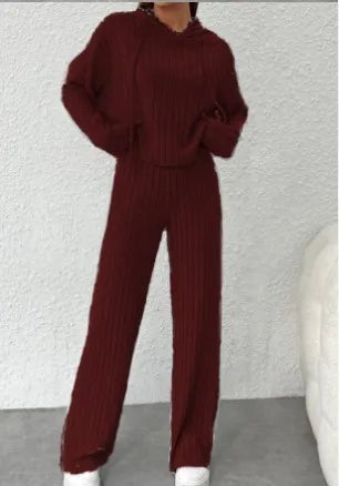 Gina - Cozy Knit Hoodie