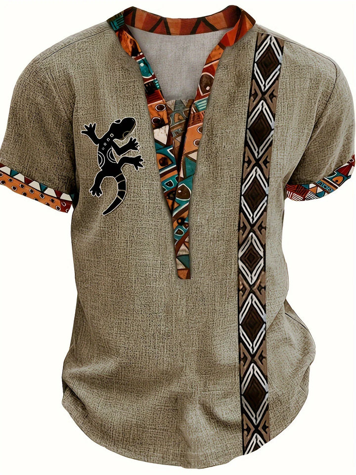 Franklin - Soft Tribal Print Shirt