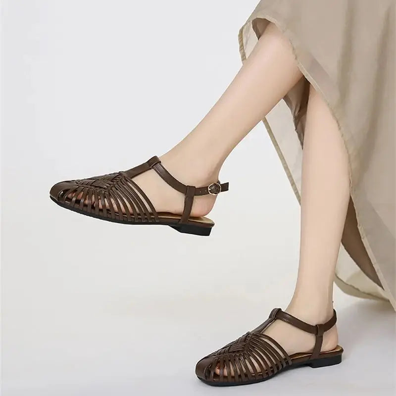 Lia - Chic Woven Sandals