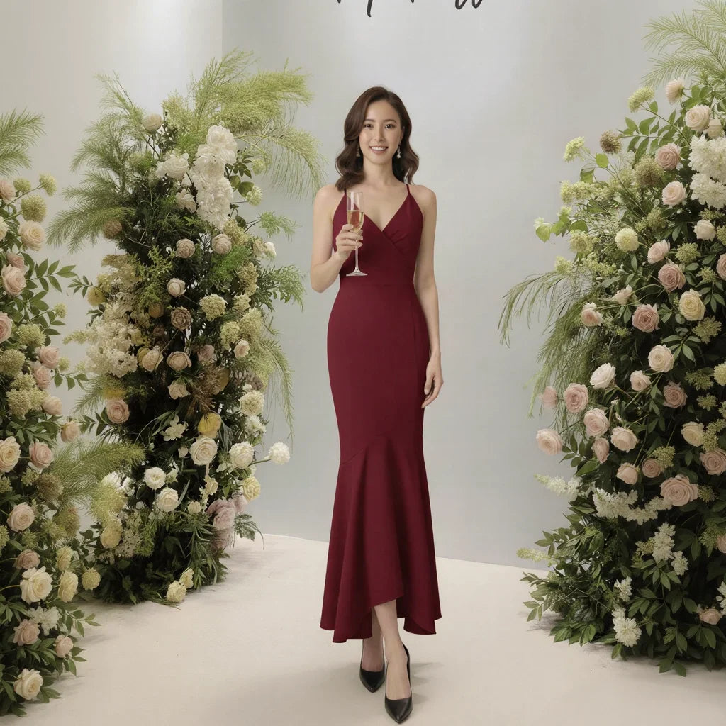 Leah - Sleek Evening Gown