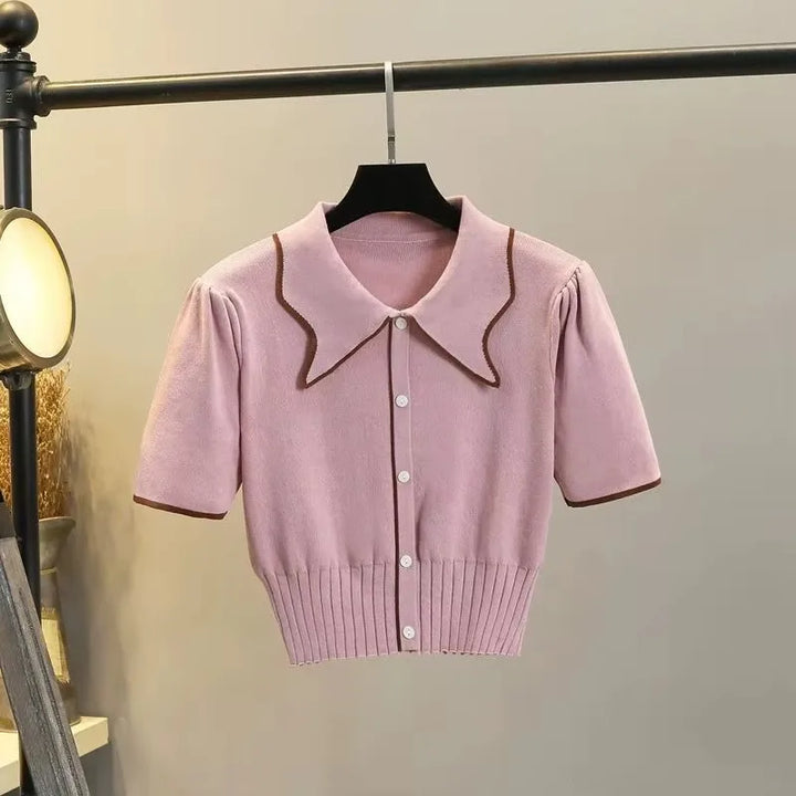 Destiny - Chic Knit Blouse