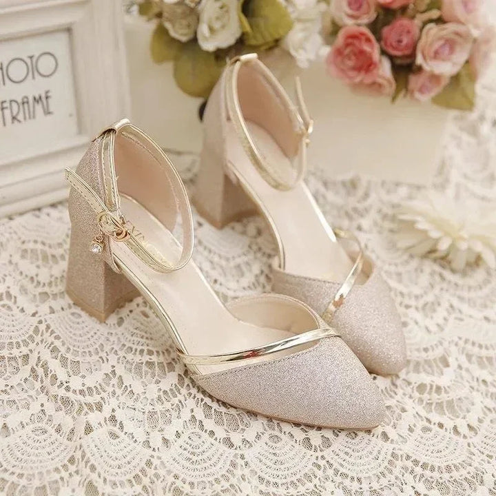 Freya - Sparkling Glitter Sandals