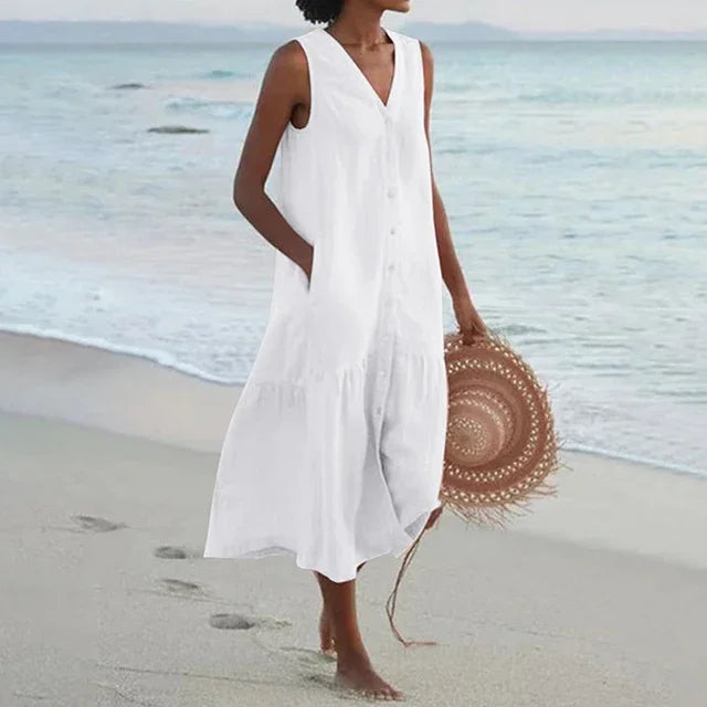 Carmen - Breezy Linen Dress