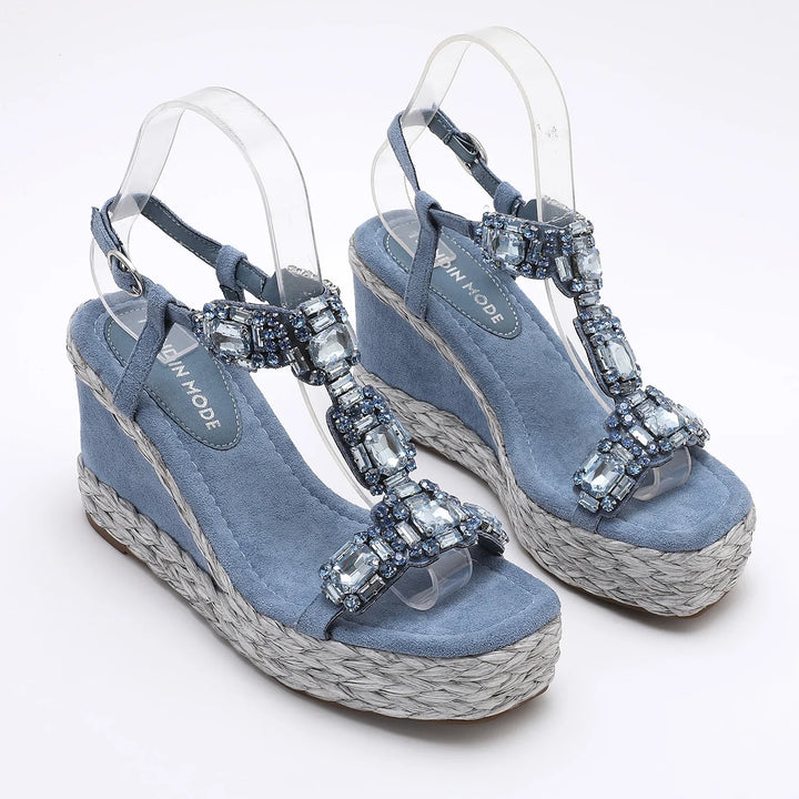 Emily - Luxe Velvet Sandals