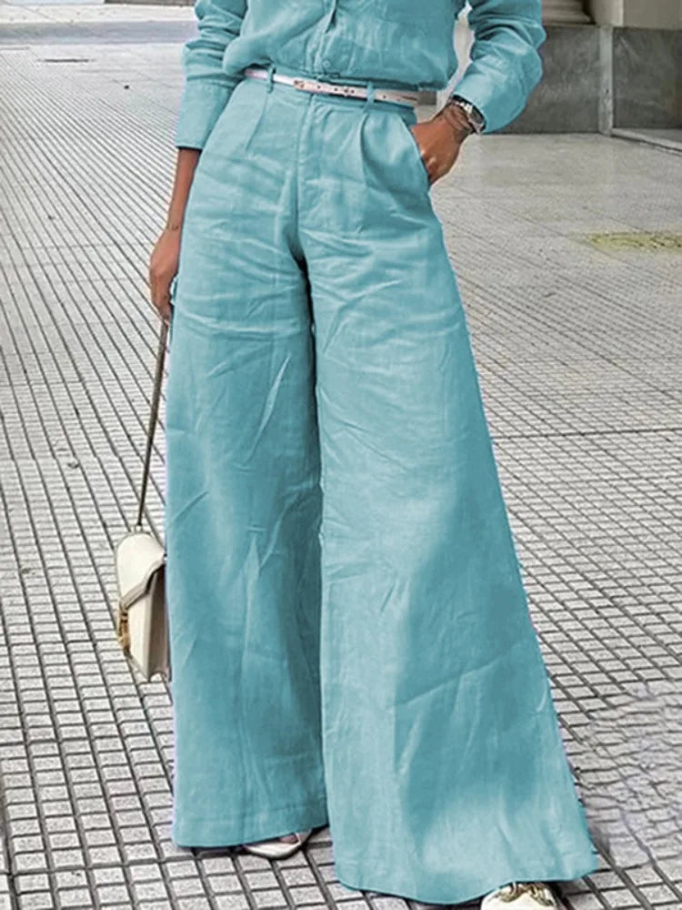 Odette - Elegant Linen Pants