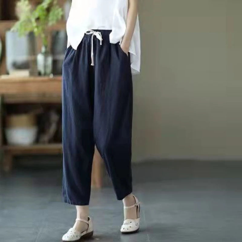 Valeria - Soft Linen Pants