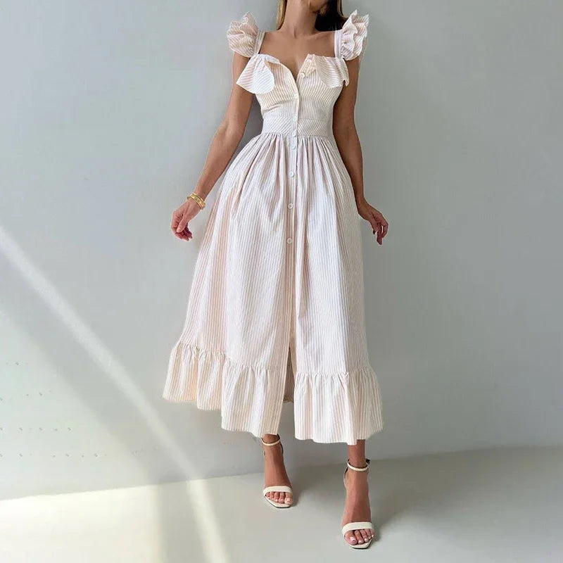 Frances - Graceful A-Line Dress