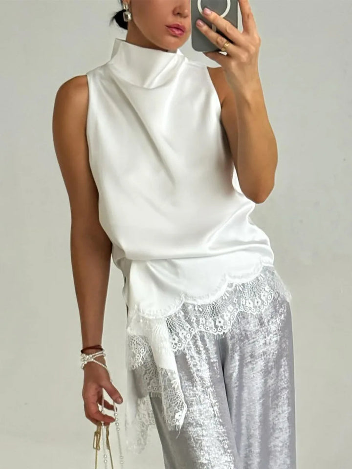 Rebecca - Fluid Lace Blouse