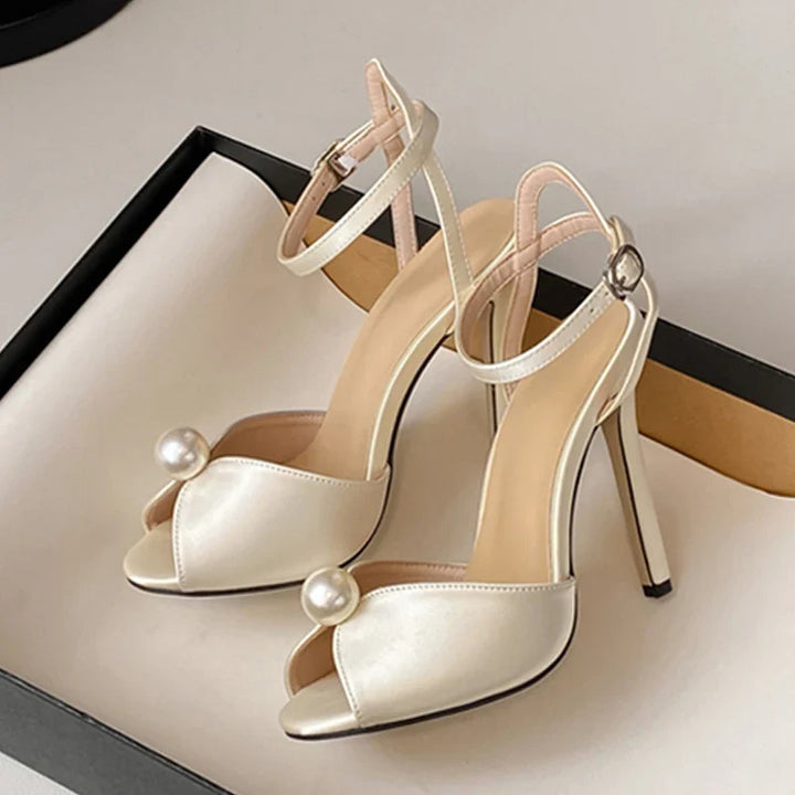 Destiny - Elegant Pearl Sandals