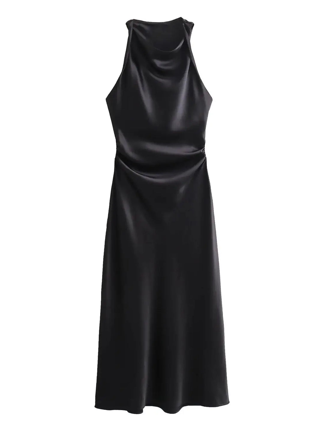 Thea - Silky Satin Dress