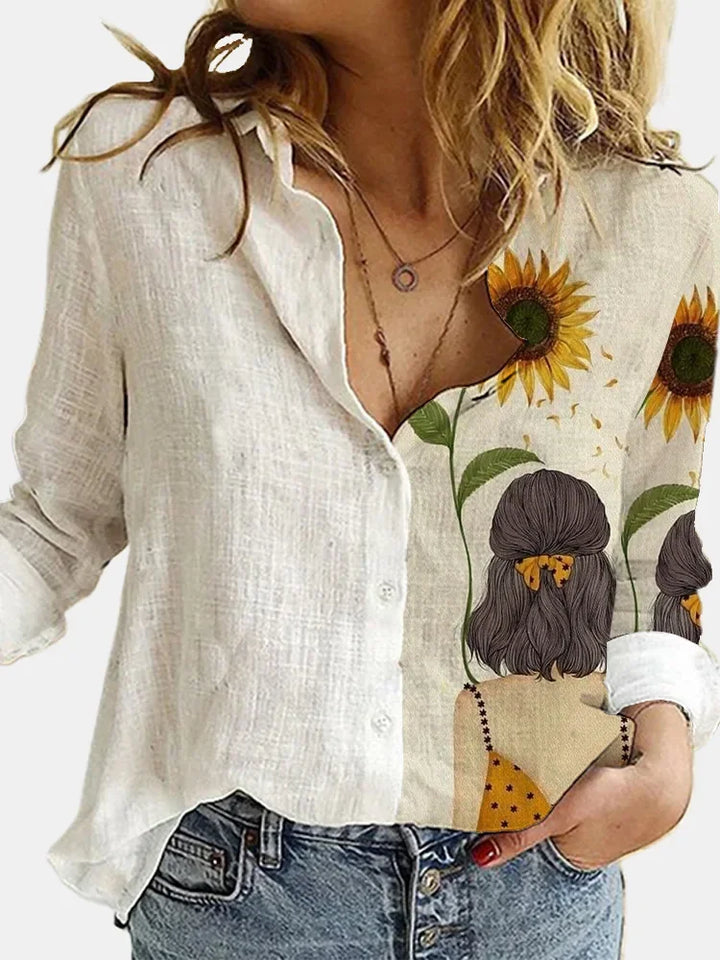 Ramona - Breezy Asymmetrical Blouse