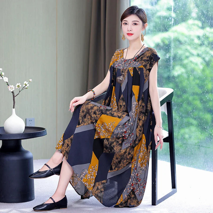 Charlotte - Smooth Floral Dress