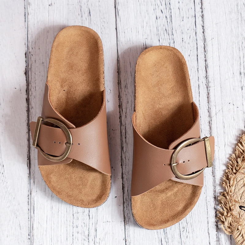 Zara - Comfortable Slide Sandals